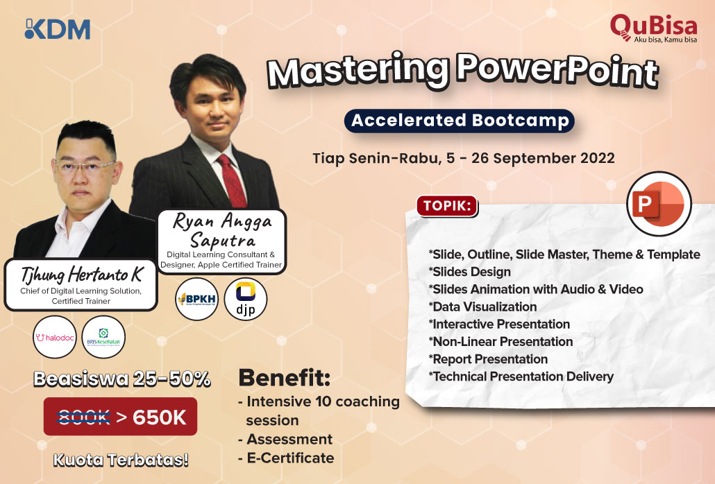 Mastering PowerPoint Accelerated Bootcamp