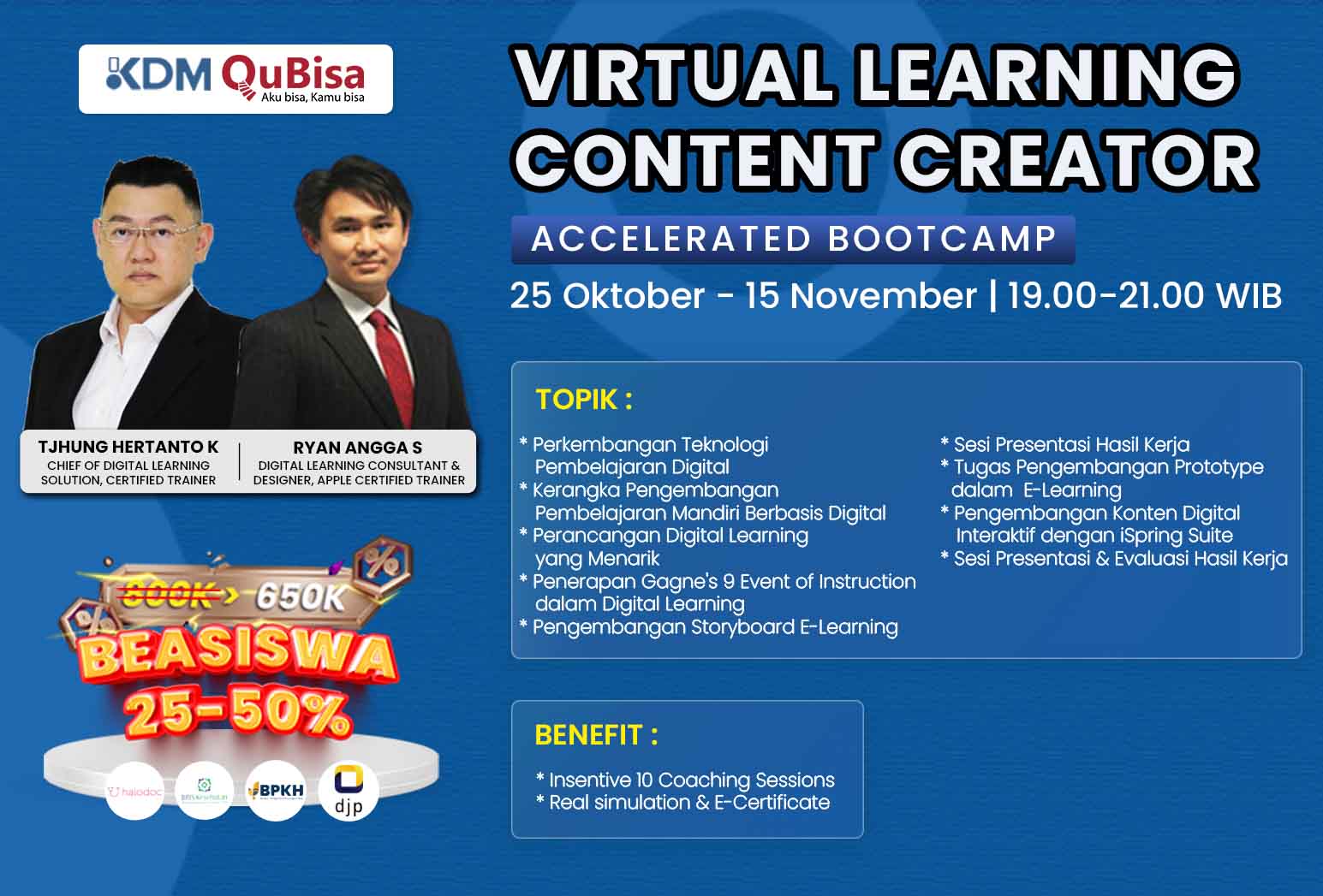 Virtual Learning Content Creator Accelerated Bootcamp